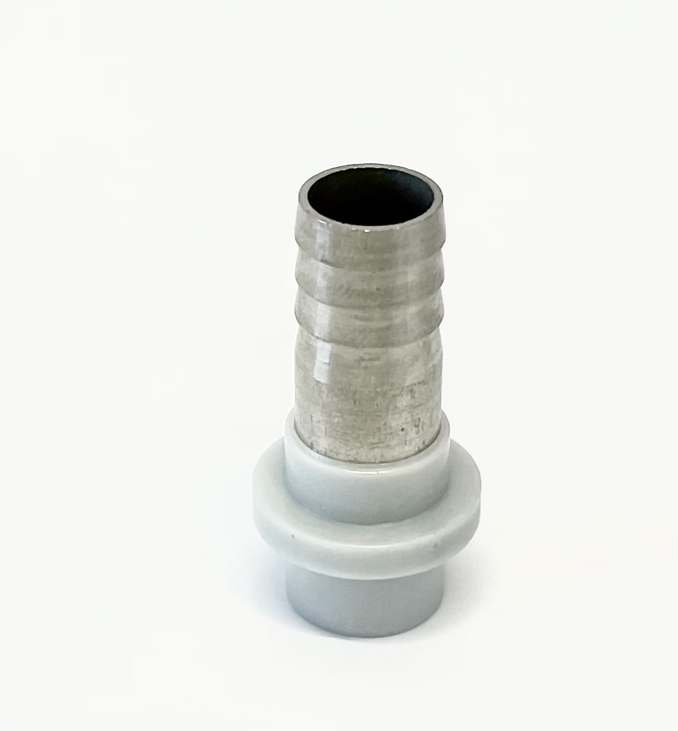 10 mm Bierschlauchtülle gerade aus Edelstahl-P602-10 mm Bierschlauchtülle gerade aus Edelstahl-getraenkezapfanlagen.net