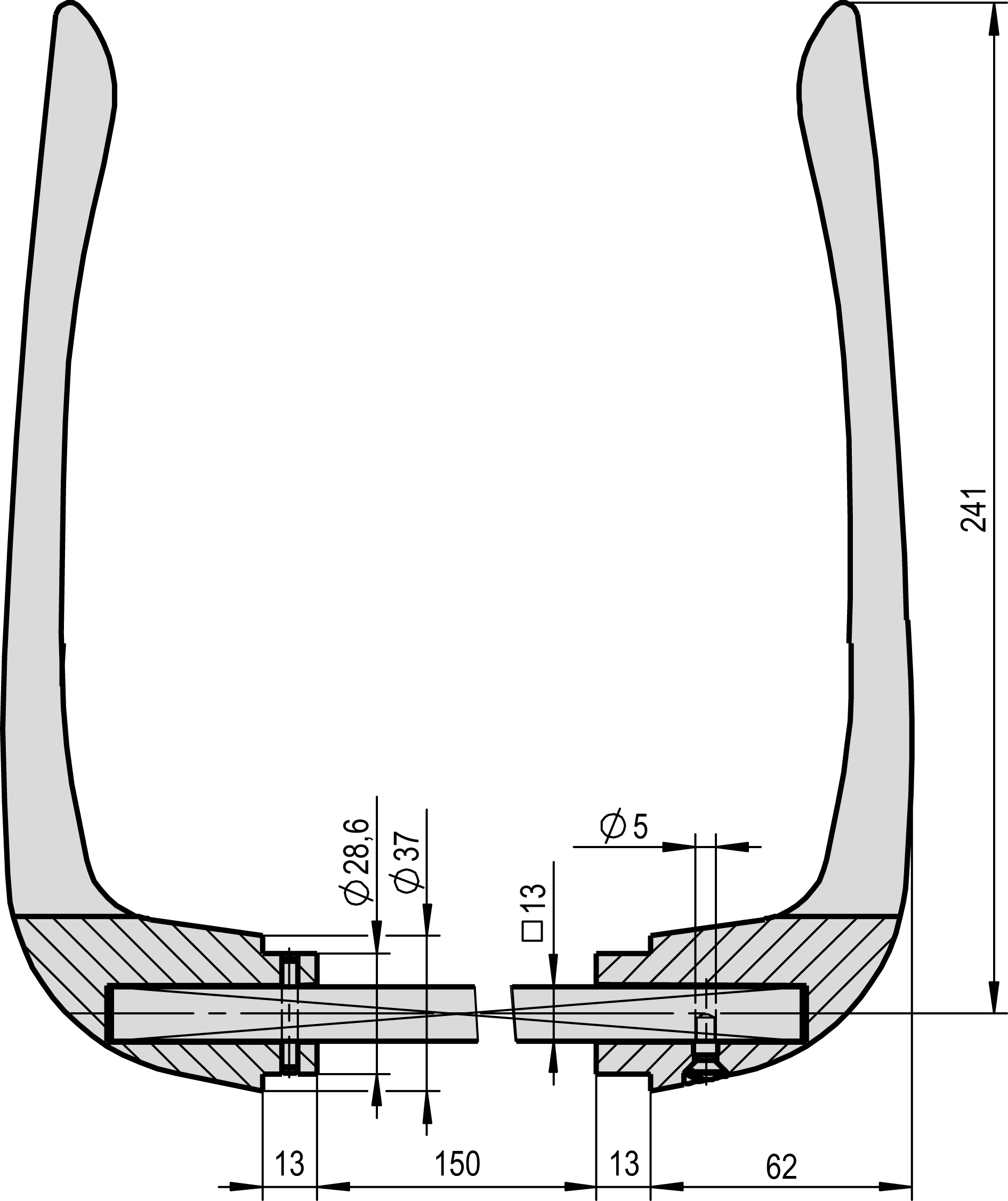 Kühlhaustürdrückerpaar-3.60.0030.0-STUV Kühlhaustürdrückerpaar-3.60.0030.0-Kühlhaustürdrückerpaar , Kühl- & Tiefkühlraumtürverschlüsse-STUV
