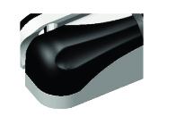 Kappen schwarz links-7514-020007-Rahrbach Kappen schwarz links-7514-020007-Kappen, Kantenscharnier , Kühl- & Tiefkühlraumtürverschlüsse-Rahrbach