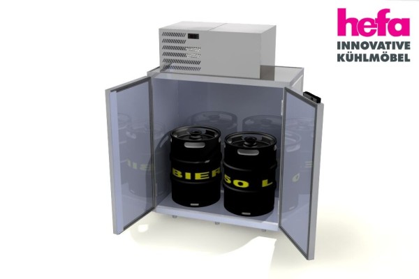 Fassvorkühler Fasskühler Fassbox für 2 KEG Fässer